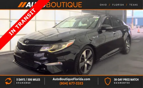 Black 2019 Kia Optima S for sale in Jacksonville, FL