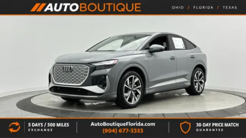 Gray 2025 Audi Q4 e-tron Sportback Premium Plus for sale in Jacksonville, FL