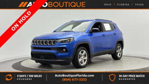 Blue 2024 Jeep Compass Latitude for sale in Jacksonville, FL
