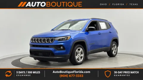 Blue 2024 Jeep Compass Latitude for sale in Jacksonville, FL