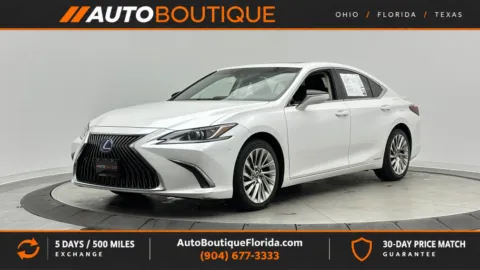 White 2021 Lexus ES 300h Luxury for sale in Jacksonville, FL