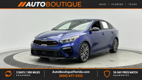 Blue 2020 Kia Forte GT for sale in Jacksonville, FL