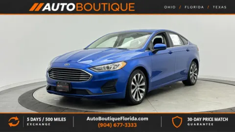 Blue 2019 Ford Fusion SE for sale in Jacksonville, FL