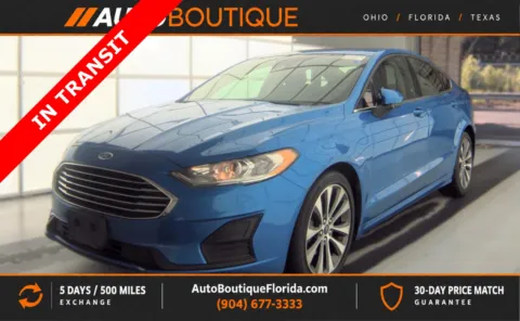 Blue 2019 Ford Fusion SE for sale in Jacksonville, FL