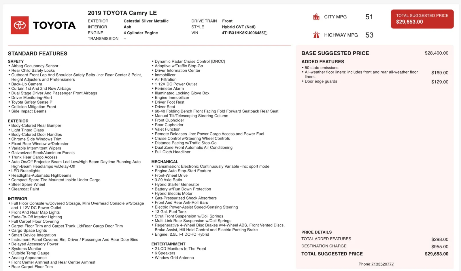 Toyota Camry photo 5