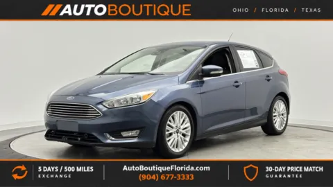 Blue 2018 Ford Focus Titanium for sale in Jacksonville, FL