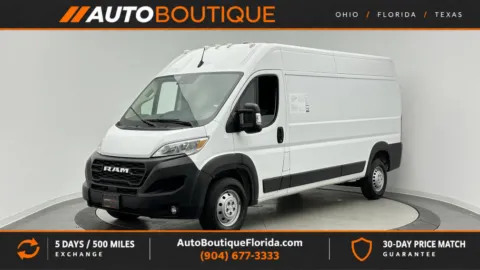 White 2025 Ram ProMaster Cargo Van Tradesman for sale in Jacksonville, FL
