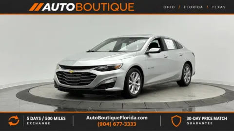 Silver 2021 Chevrolet Malibu LT for sale in Jacksonville, FL