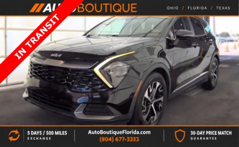 Black 2023 Kia Sportage EX for sale in Jacksonville, FL