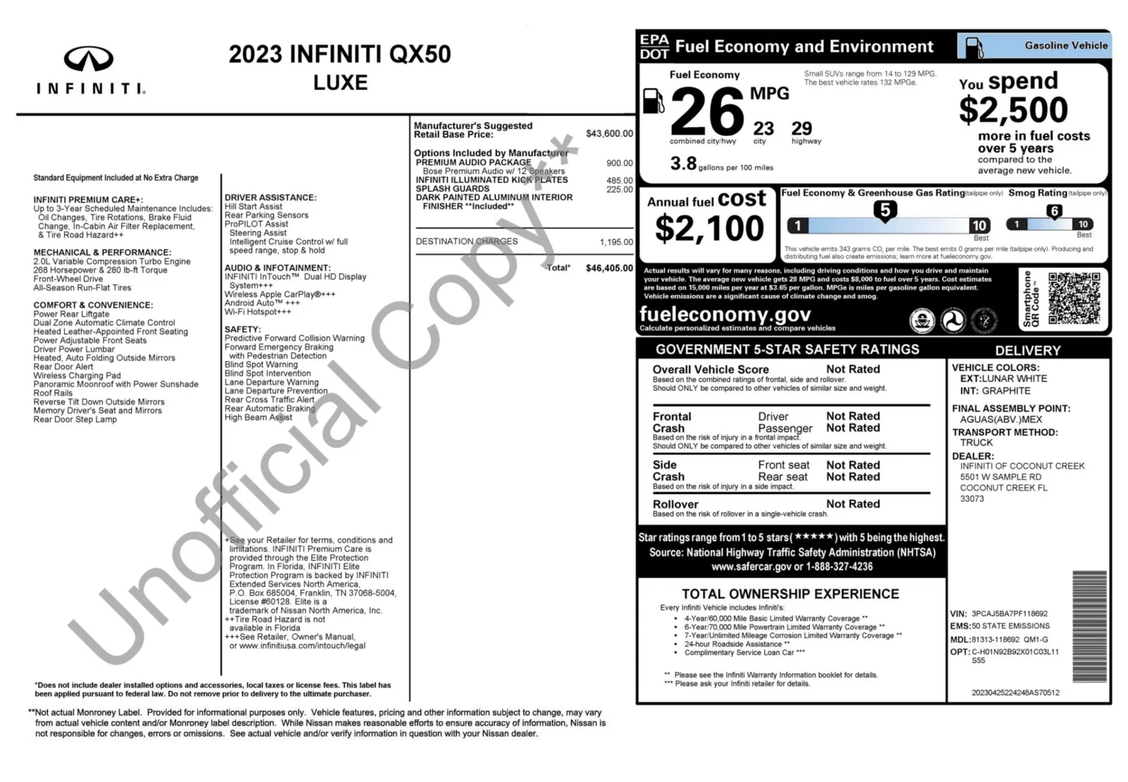 Infiniti QX50 photo 2