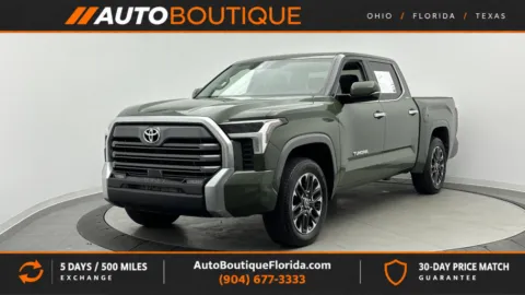 Green 2023 Toyota Tundra Limited for sale in Jacksonville, FL
