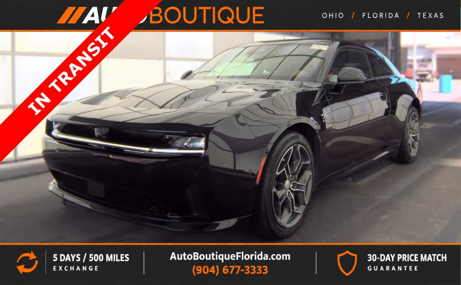 Black 2025 Dodge Charger Daytona R/T for sale in Jacksonville, FL