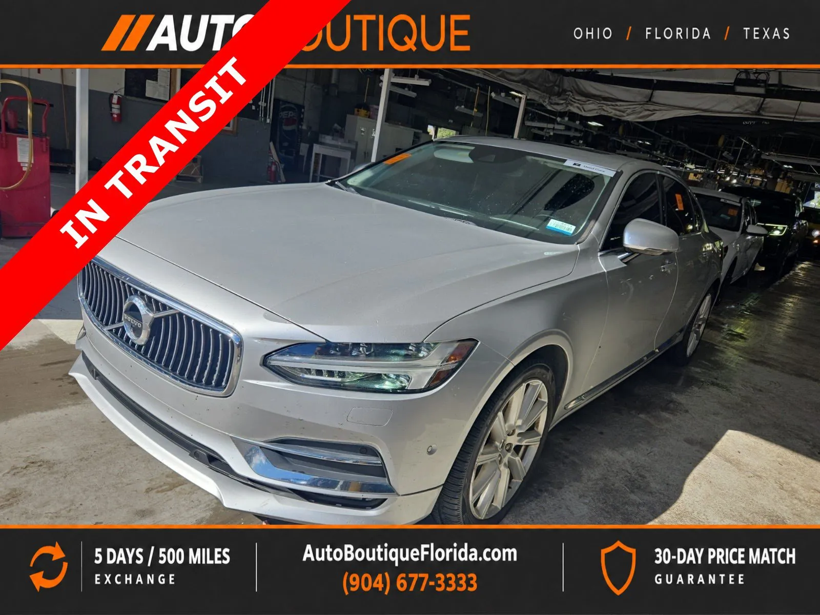 Silver 2018 Volvo S90 Inscription for sale in Jacksonville, FL