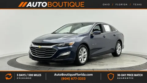 Blue 2022 Chevrolet Malibu LT for sale in Jacksonville, FL