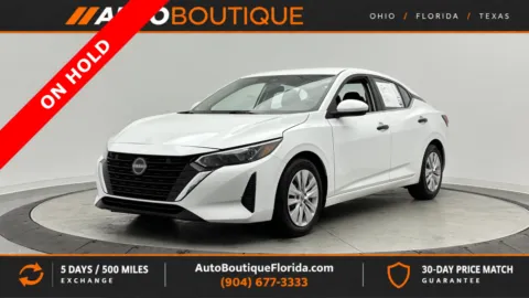 White 2024 Nissan Sentra S for sale in Jacksonville, FL