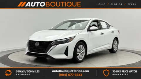 White 2024 Nissan Sentra S for sale in Jacksonville, FL