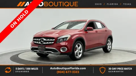 Red 2018 Mercedes-Benz GLA 250 for sale in Jacksonville, FL