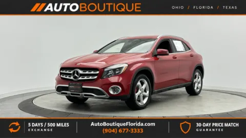 Red 2018 Mercedes-Benz GLA 250 for sale in Jacksonville, FL