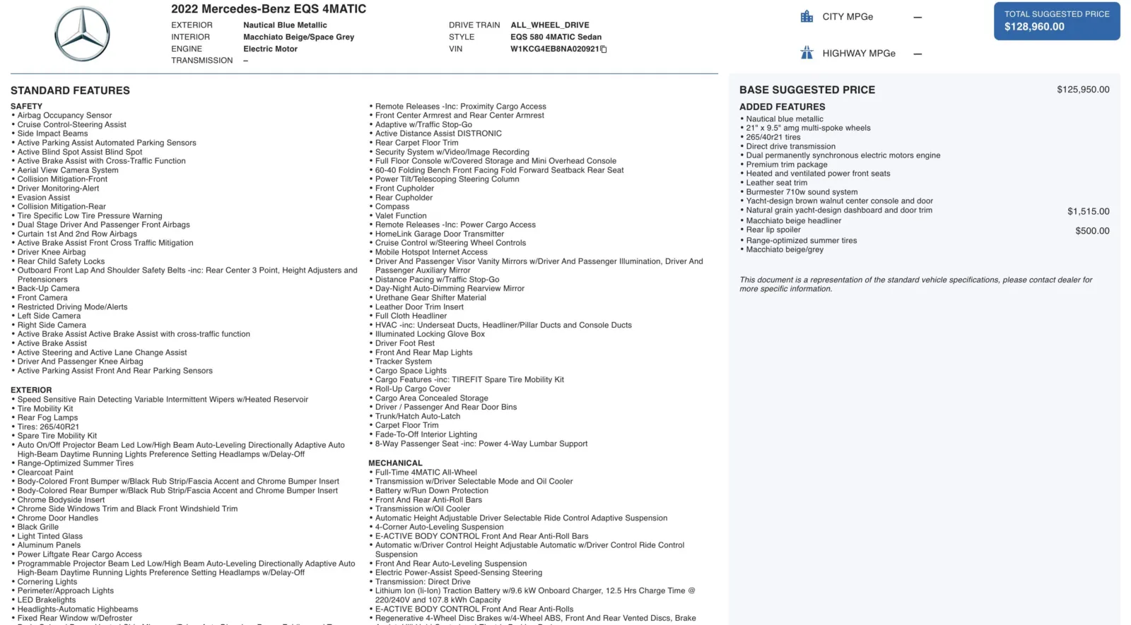 Mercedes-Benz EQS photo 4