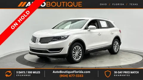 White 2018 Lincoln MKX Select for sale in Jacksonville, FL