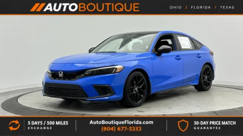 Blue 2023 Honda Civic Hatchback Sport for sale in Jacksonville, FL