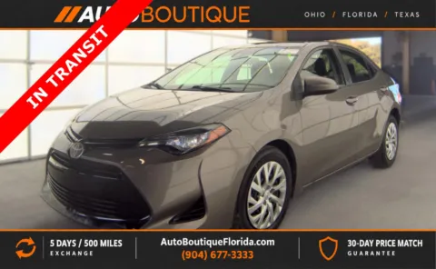 Gray 2017 Toyota Corolla LE for sale in Jacksonville, FL