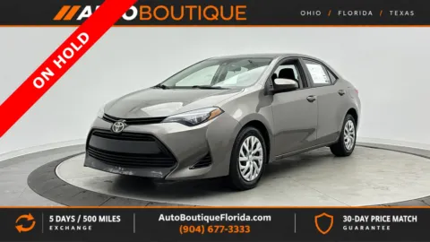 Gray 2017 Toyota Corolla LE for sale in Jacksonville, FL