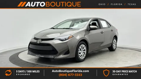 Gray 2017 Toyota Corolla LE for sale in Jacksonville, FL