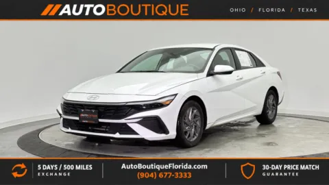 White 2024 Hyundai Elantra SEL for sale in Jacksonville, FL