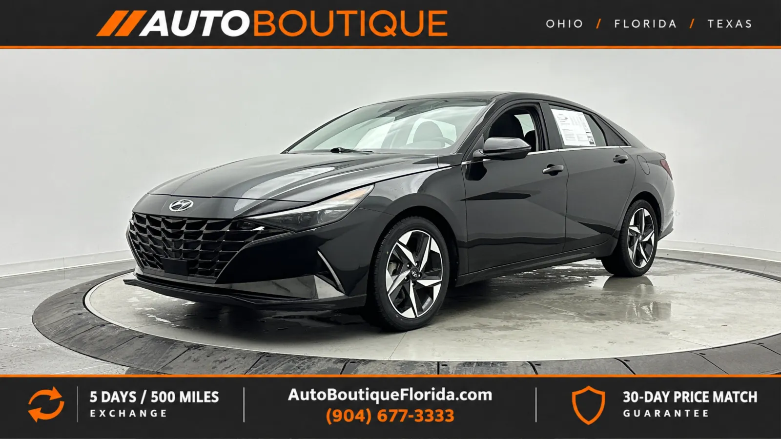 Black 2023 Hyundai Elantra Limited for sale in Jacksonville, FL