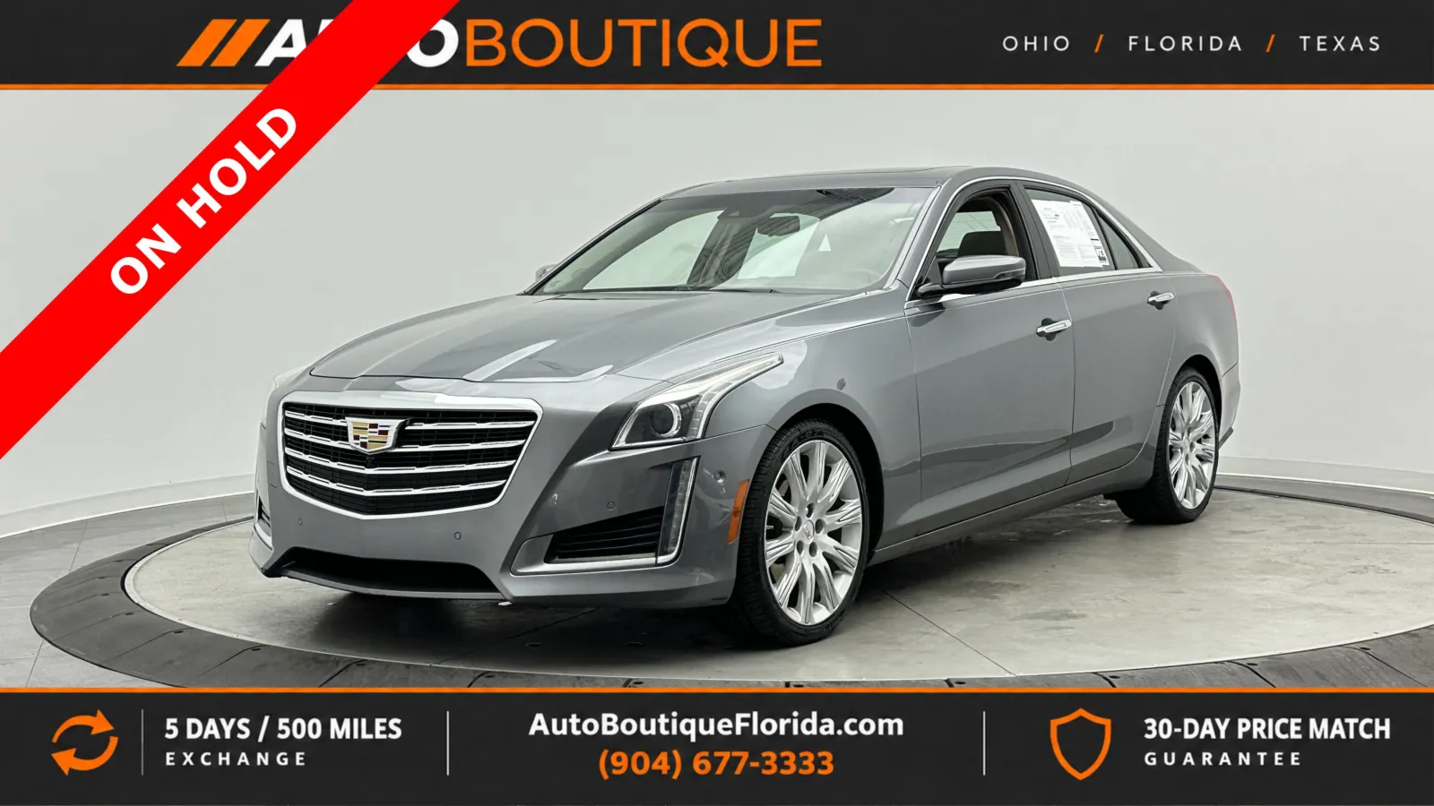 2018 Cadillac CTS Sedan