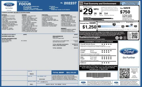 Photos of 2017 Ford Focus SEL for sale in Jacksonville, FL at Auto Boutique Florida