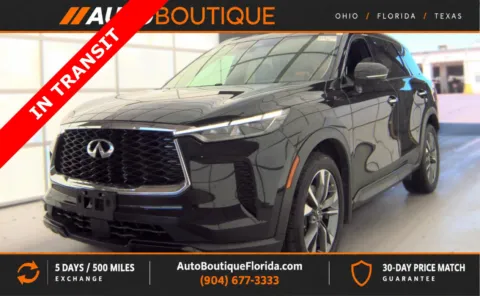 Black 2023 INFINITI QX60 LUXE for sale in Jacksonville, FL