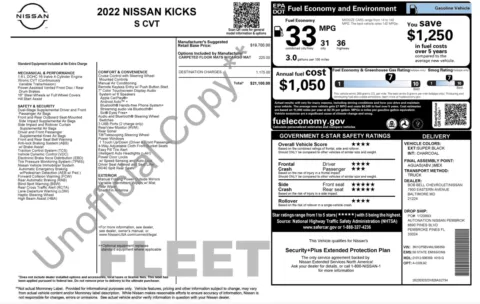 Photos of 2022 Nissan Kicks S for sale in Jacksonville, FL at Auto Boutique Florida