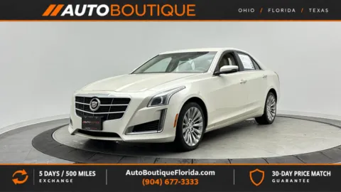 White 2014 Cadillac CTS Sedan Luxury AWD for sale in Jacksonville, FL