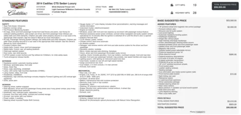 Photos of 2014 Cadillac CTS Sedan Luxury AWD for sale in Jacksonville, FL at Auto Boutique Florida