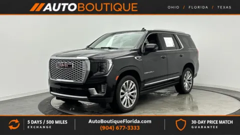 Black 2022 GMC Yukon Denali for sale in Jacksonville, FL
