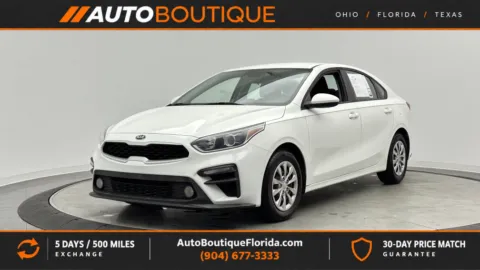 White 2021 Kia Forte FE for sale in Jacksonville, FL