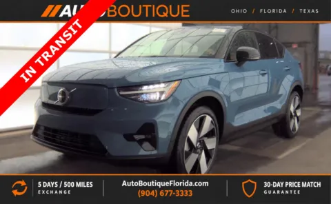 Blue 2022 Volvo C40 Recharge Pure Electric Ultimate for sale in Jacksonville, FL