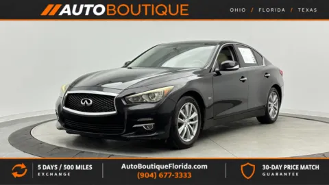 Black 2017 INFINITI Q50 3.0t Premium for sale in Jacksonville, FL