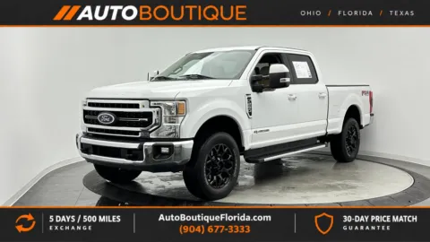 White 2020 Ford Super Duty F-250 SRW LARIAT for sale in Jacksonville, FL