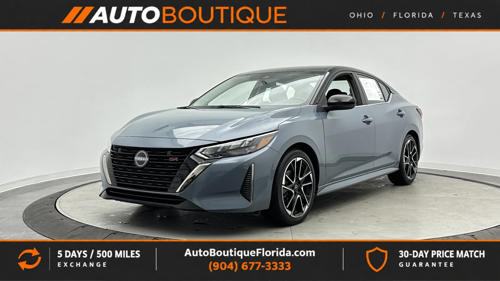 Gray 2025 Nissan Sentra SR for sale in Jacksonville, FL