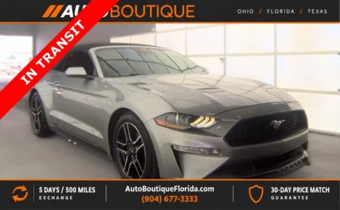 Silver 2021 Ford Mustang EcoBoost Premium for sale in Jacksonville, FL