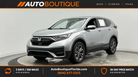 Silver 2021 Honda CR-V Hybrid EX for sale in Jacksonville, FL