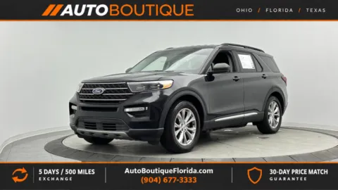 Black 2020 Ford Explorer XLT for sale in Jacksonville, FL