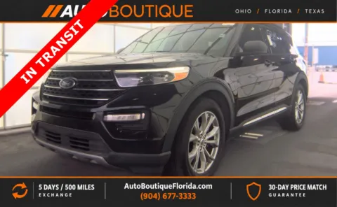 Black 2020 Ford Explorer XLT for sale in Jacksonville, FL