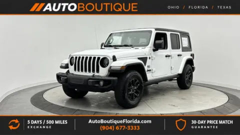 White 2023 Jeep Wrangler Freedom for sale in Jacksonville, FL