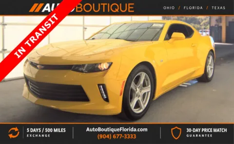 Yellow 2017 Chevrolet Camaro 1LT for sale in Jacksonville, FL