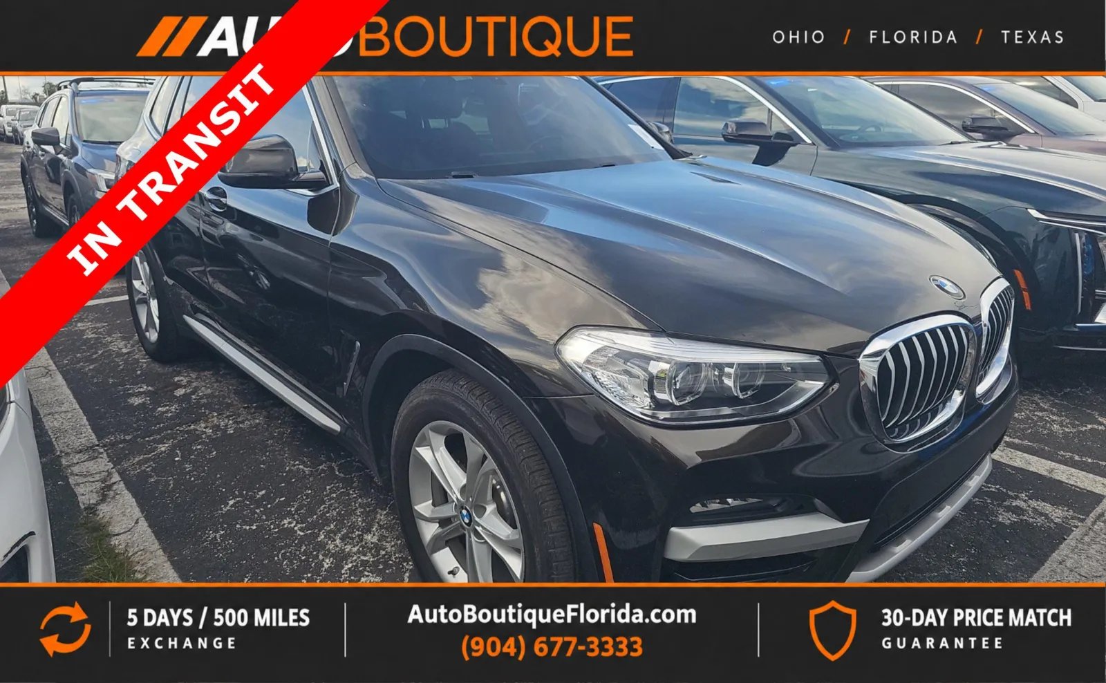 Green 2020 BMW X3 sDrive30i for sale in Jacksonville, FL
