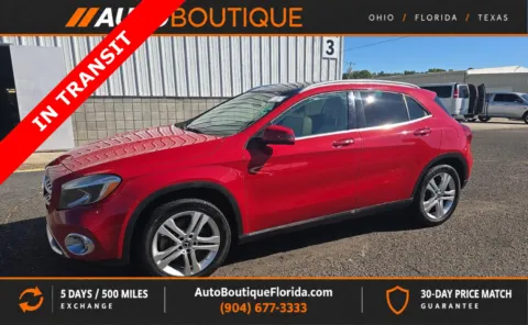 Red 2018 Mercedes-Benz GLA 250 for sale in Jacksonville, FL